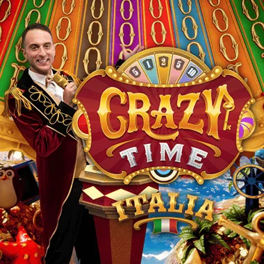 Crazy Time Italia game tile