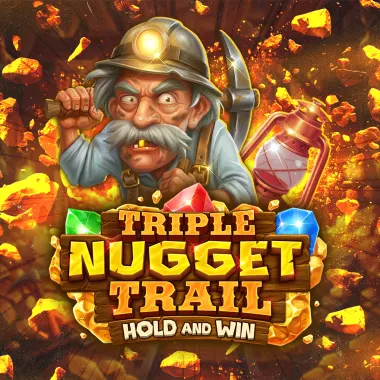 Triple Nugget Trail Hold and Win game tile
